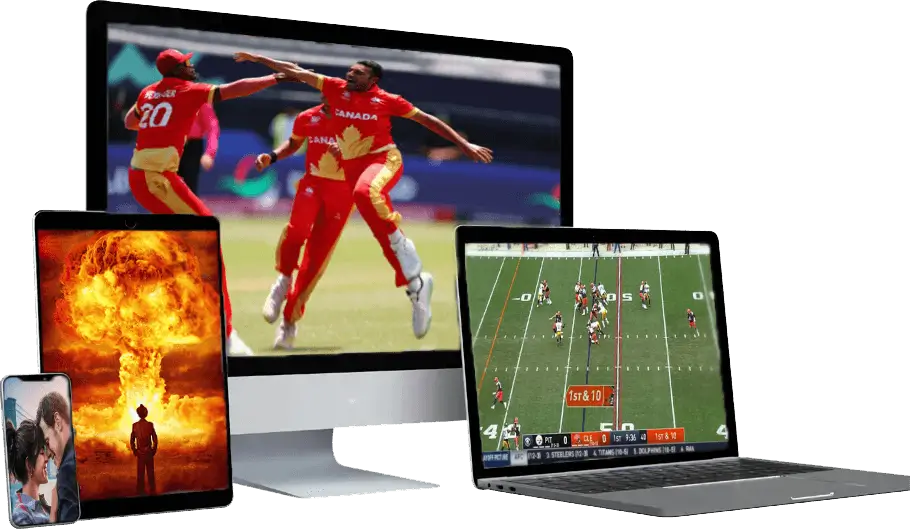 IPTV in Canada with live TV channels, sports, movies and 4K streaming